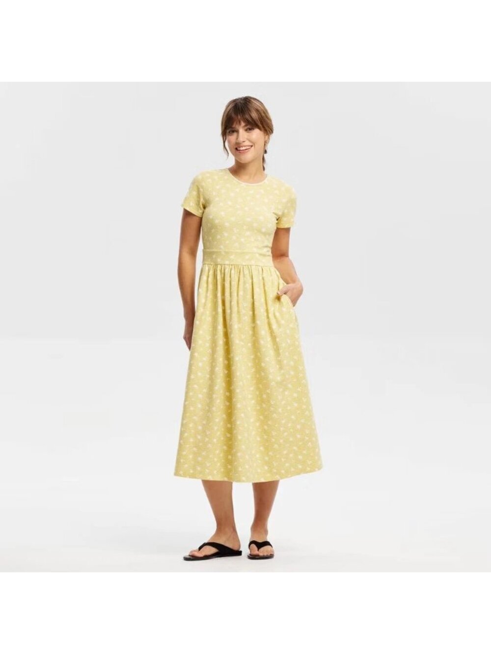 Ruffled Off-Shoulder Midi - Picture 3 of 3
